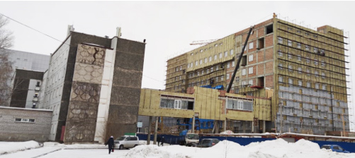 Строительство нового корпуса и реконструкция Красноярского краевого онкологического диспансера имени А.И. Крыжановского, Красноярск Строительство нового корпуса и реконструкция Красноярского краевого онкологического диспансера имени А.И. Крыжановского, Красноярск